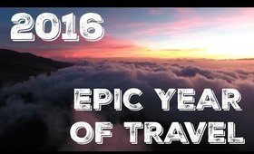 COUPLES EPIC YEAR OF TRAVEL 2016