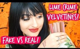 Fake vs Real | $2.00 Lime Crime Velvetines!!! | Rosa Klochkov