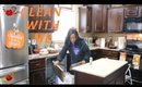 CLEANING THE KITCHEN//CLEANING MOTIVATION//NO TALKING