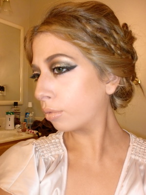Greek Goddess Makeup 1