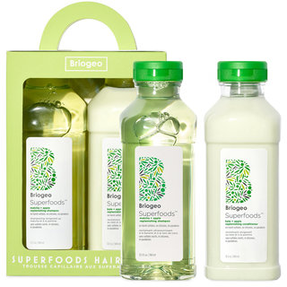 Superfoods Apple, Matcha + Kale Replenishing Shampoo + Conditioner Duo