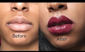 HOW TO FAKE BIG LIPS | MAKE YOUR LIPS LOOK BIGGER IN 5 MINUTES