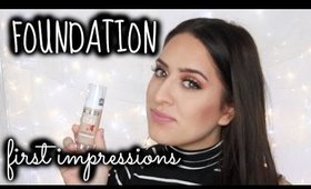 FIRST IMPRESSIONS: Maybelline Super Stay Foundation