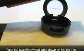 Tutorial: De-potting eyeshadow