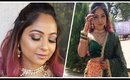 GRWM For Bestie's Wedding | Makeup for Indian Wedding/Reception/Parties | Stacey Castanha