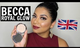 BECCA ROYAL GLOW SHIMMERING SKIN PERFECTOR SWATCHED & REVIEW | MissBeautyAdikt