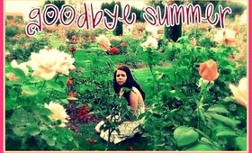 Goodbye Summer | Zoo & Rose Garden Adventures