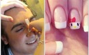 Daily Hayley - Christian Waxes His Brows, Hello Kitty Nails - 4/23-4/26