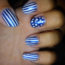 Blue&white stripes