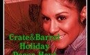 Crate&Barrel Holiday Decor Haul- Get ur 15% off promo code below
