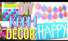 DIY ROOM DECOR & ORGANIZATION 2016