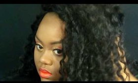 Orange makeup look-GlamHouseDiva