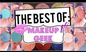 The BEST Of MAKEUP GEEK ♡ Eyeshadows, Blush and Pigments! | JamiePaigeBeauty