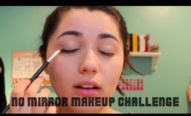 No Mirror Makeup Challenge! Feat. Amanda