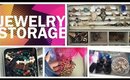 My Jewelry Collection + Storage + Haul