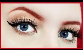 Winged Eyeliner for Hooded/Creased Eyes (Makeup Tutorial)