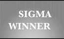 SIGMA and URBAN DECAY Giveaway Winners!