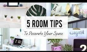 5 Dorm Room Decoration Ideas & Tips | ANN LE