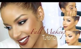 How To | Sultry Fall Eyes With A Bold Lip |Beautybylee