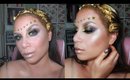Metallic Make-Up Week Day 5 | Golden Goddess Make-Up Transformation