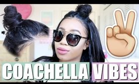 Coachella Inspired Hairstyles | Boho Chicy Dicky Vibes! | BeautybyGenecia