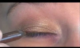 Prom Makeup Tutorial: Tricolor Waterline