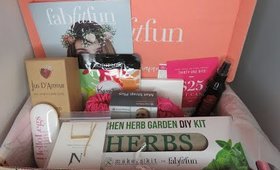 Open Box Haul Featuring FabFitFun Sping 2016 Box