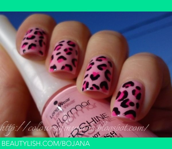 Animal print nails | Bojana P.'s (bojana) Photo | Beautylish
