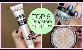 Top 5 in Under 5: Best Drugstore Highlighters | Bailey B.