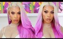 WATCH ME SLAY THIS WIG | FUCHSIA OMBRE HAIR