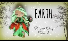 ❀ 4 Elements - Earth - Polymer clay Tutorial ❀