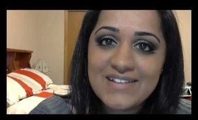 Holiday Makeup Tutorial - Dramatic Grey Smokey Eye
