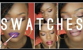 Colour POP (Lippie Stix) Swatches / combos for Dark skin