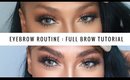 FEATHERED BROWS UPDATED EYEBROW ROUTINE | SONJDRADELUXE