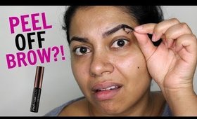 PEEL OFF BROWS? MAYBELLINE TATTOO EYEBROW TINT| MissBeautyAdikt