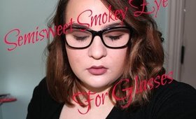 A Semisweet Smokey Eye For Glasses