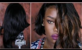 360 Lace wig review + How I slayed my Long / BeaHairs  long bob