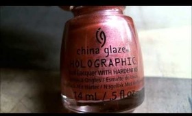 Clearance Alert! China Glaze Hologlam Collection ($4.99 each @ Sally Beauty)