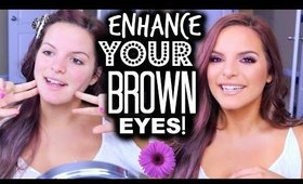 Make Your Brown Eyes POP! | Casey Holmes