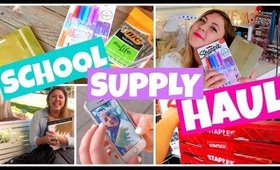 SCHOOL SUPPLIES HAUL & DIYs to Make OLD Supplies Look NEW! | Back to School 2015