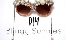 DIY | Blingy Sunnies | BellaGemaNails