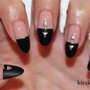Fall Nails: Studded Leather  