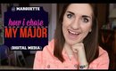 How I Chose My Major! (Digital Media) | Tewschool