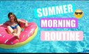 Morning Routine: Summer 2015 | Allie Kay