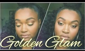 Get Ready With Me | Golden Glam Makeup Tutorial