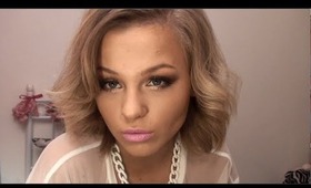 New Years Eve Clubbing Black and Gold Makeup Tutorial