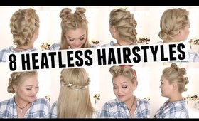 8 Heatless Hairstyles