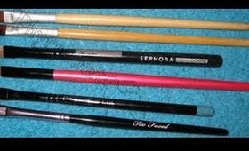 My FAVE Eyeliner brushes INEXPENSIVE!