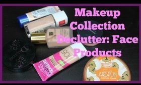 Makeup Collection Decluttering: Face Products ☮