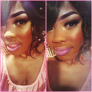 Just a look I did. Visit www.makeupbynakimah.blogspot.com to see what products I used.